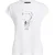 Karl Lagerfeld Big Ikon Print Flowy T-shirt White