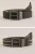WE Fashion – Jongens reversible riem met structuur – Regular fit – Legergroen –