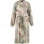 River Woods Dress Frownced Neckline Ls Blue