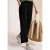 7/8 High Waist broek met wijde pijpen in Loose Fit