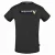 Aquascutum Reflectie Logo Zwart T-shirt
