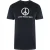 Love Moschino Peace Logo Zwart T-shirt