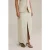 We Fashion Skirt Maxi Length Beige