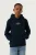 Donkerblauwe hoodie