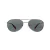 Polaroid Aviator dames zilveren roodgrijze gepolariseerde zonnebril