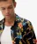 Hawaïaans Overhemd met Print Blauw
