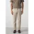 Mango Man tapered cropped jeans – lichtbeige