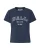 Ball Shirt ‘SATINO’  donkerblauw / wit