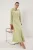 Trendyol Modest Dames Kaki Effen Maxi Lang Casual Blousejurk Modest Jurken