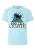 LOGOSHIRT Shirt ‘Krümelmonster – Sesamstrasse’  lichtblauw / zwart / wit