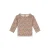 A Tiny Story rechtvallende longsleeve met ruches en print – roze