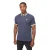 Crosshatch Heren Chimlacks Poloshirt (Denim Blauw)