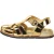 Dries Van Noten visserssandalen in metallic goudkleurig leer