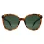 Montana MP74 C glanzende havana soft demi g15 groen gepolariseerde zonnebril