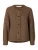 SELECTED Gebreid vest ‘SLFLULU’  chocoladebruin