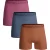 Muchachomalo Men 3-pack boxer shorts solid