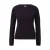Bicolor gemêleerd katoen sweater voor dames QS