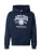 JACK & JONES Sweatshirt ‘JJMAKO’  nachtblauw / lichtblauw / wit