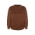 Exxcellent Plus Size sweater met tekst – bruin