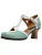 FLY LONDON Pumps  turquoise / pastelgroen / wit