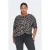 ONLY CARMAKOMA geweven top CARALBA met panterprint grijs/ taupe