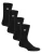 Heat Holders Ultra Lite – 4 Paar Multipack Heren Thermosokken | Ultra Dunne Warme Sokken voor Dress Socks in de Winter – Zwart