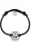 Philipp Plein Jewellery Armband ‘ LINKED ‘  zwart / zilver