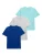 Abercrombie & Fitch Shirt  royal blue/koningsblauw / lichtblauw / grijs
