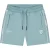 Malelions Sport Warming-Up Shorts | Light Blue/White