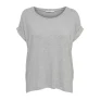 Dames-T-shirt Only Moster manches courtes col rond