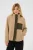 Love Copenhagen Fleece jas ‘LCVigga’  chocoladebruin / cappuccino