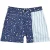 Bedrukte Box Fit Shorts in Blauw