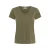 Dames-T-shirt met V-hals Soaked in Luxury Columbine