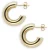 LOTT. gioielli Sieraad
Dames Clea725, Materiaal: Stainless steel, Kleur: Goudkleurig
