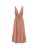 Haris Cotton Jurk ‘Sleeveless Dress in Textured Cotton with Deep V Neck’  pueblo