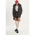 Oversized Gewatteerde Jas met Capuchon