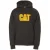 Caterpillar Handelsmerk Katoenen Zwarte Heren Hoodie