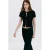 Mango gebreide top – zwart
