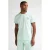 Petrol Industries regular T-shirt met backprint mintgroen