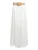 Influencer Broek  beige / wit