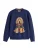Next Trui  camel / navy / groen / watermeloen rood