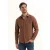 Gabbiano Heren overshirt 335740 5701 clay