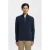 SELECTED HOMME gebreide trui donkerblauw