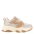 Graceland sneakers diamantjes grijs/zalm