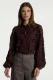 Aaiko Lien Beads Co 522 Blouse 191619 Bordeaux