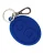 Dolce & Gabbana Blauw Rubber DG Logo Zilveren Messing Sleutelhanger Sleutelsleutelring