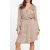GUESS Britney Ls Short Dress Monogram Combo Velve