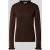FREE/QUENT Gebreide pullover met opstaande kraag en ruches model ‘Katie’