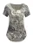 MADELEINE Shirt  grijs / zwart