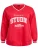 Zizzi Sweatshirt  rood / wit